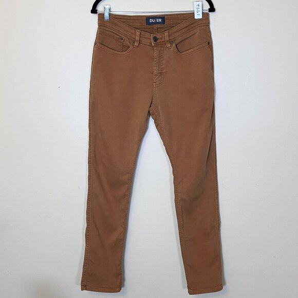 DU/ER Duer No Sweat N2X Relaxed Taper Pants - Men's Size 30*32 - Tan